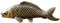 BESPORTBLE Chinesische Feng Shui Fisch Statue Figur Figur Messing Arowana Goldenen Fisch Reichtum Glückliche Schatzskulptur Desktop Ornament für Home Office Dekoration Geschenke Golden