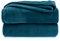 heimtexland Kuscheldecke flauschig Flanell Wohndecke warm Oekotex Tagesdecke Überwurf Sofadecke fusselfrei Fleecedecke Super Soft Decke 130x170 cm Typ380 Dunkel-Petrol Smaragd