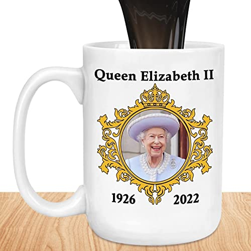Yeeda Tazza Queen Elizabeth II, con amore e gratitudine, regalo commemorativo