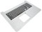 Dell Inspiron 5770/5775 Silver Palmrest & HEBREW Keyboard - 0GV9FW + 0TX7F9 (Renewed)