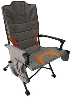 Soplair Fauteuil de Camping Pliant Taïga Porte-gobelet Poches de Rangement Camping-Car