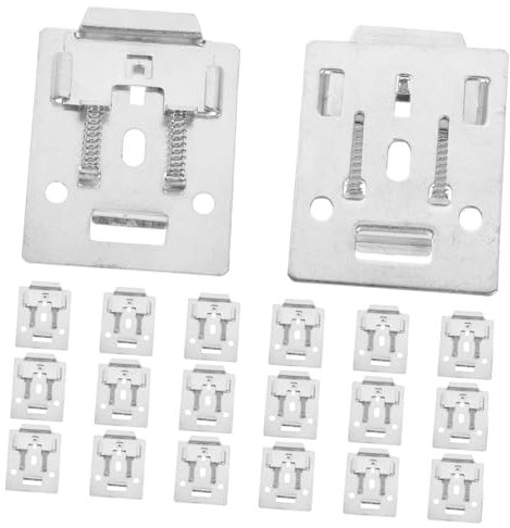 PRETYZOOM 20St Rollo-Zubehör Vorhangmontagecode Rollo-Hardware Fensterladenhalter rolladenzubehör Bürozubehör Vorhänge Halterung für rollos Unterstützung für Vorhanginstallationscodes schwer