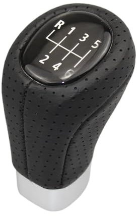 KSJFEQS [Replacement] 5/6 Geschwindigkeit Auto Schaltknauf Kopf Leder Stick Shifter Hebel Handball for BMW M for Sport for BMW 1 3 E81 E82 E90 E91 E92 (Color : A-6 Speed)