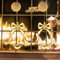 LED Saugnapf Weihnachten Lichter, Hängenden Fensterlicht, Weihnachten Dekorative Fenster Licht, LED Fensterlicht Saugnapf, Weihnachtsbeleuchtung Hängend Fensterlicht, Innen Außen, 2 Stück (Style 2)