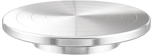 BENECREAT 20cm Töpferscheibe Keramik, Töpferwerkzeug Aus Aluminium Mit Doppelkugellager Zum Malen Keramik Keramikkünstler Und Ausstellungsstücke