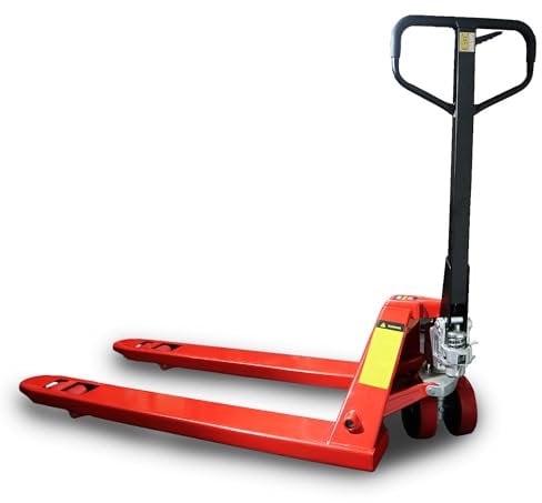 BITUXX Hubwagen 3000Kg Handhubwagen Palettenhubwagen Gabelhubwagen für Industriepalette Extra Breit !Nicht EU Paletten!