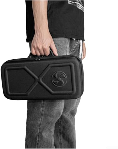 Tragbare EVA-Hartschale für RTX5080 Grafikkarte mit stoßfester Verstärkung, wasserdichter Außenseite und leichtgängigem Reißverschluss (GC-1586 Schwarz)