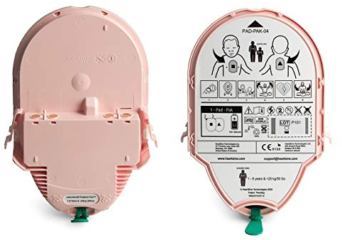 Ersatz Batterie- & Elektrodenkassette für HeartSine Defibrillatoren, PED-PAK 04 für Kleinkinder < 8 Jahre oder < 25 kg.