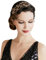 BABEYOND 1920er Stirnband Damen Haarreif Gatsby Kostüm Accessoires 20er Jahre Flapper Haarband Gold Schwarz