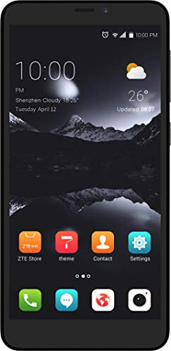 ZTE Smartphone Blade A530 (13,84 cm (5,45 Zoll) HD+ Display, 16 GB interner Speicher (erweiterbar), Dual-SIM und LTE, Android 8) Schwarz