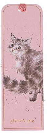 Wrendale Designs by Hannah Dale - Glamour Puss Wildlife Illustration Bookmark - 50mm x 150mm