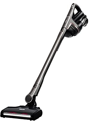 Miele Triflex HX1 Pro – Kabelloser Staubsauger mit 3in1-Design,zwei austauschbare Akkus für bis zu 120 Mint Laufzeit & extrabreiter Elektrobürste Multi Floor XXL–185W,0.5 l,129.7x28x26cm,Infinitygrau