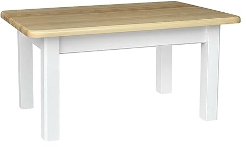 k koma Couchtisch Kaffeetisch Kiefer Holz weiß Honig NEU Hersteller - Kiefer Lackiert (50 x 60 cm)