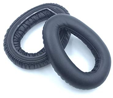 geneic 1 Paar Ersatz-Ohrpolster aus Schaumstoff für Sennheiser PXC 550 MB 660 Kopfhörer Headset 70 mm Ohrpolster