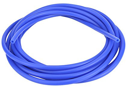 Qiilu durite 4mm pour turbo Voiture Auto 4mm 5 mètres Silicone Tube à Vide Tuyau Tuyau Silicium Tube Universel Bleu A1r553