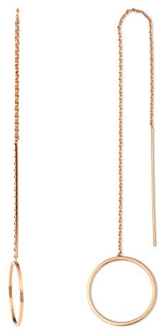 Heideman Ohrringe Damen Eris aus Edelstahl rosegold farbend matt Ohrschmuck für Frauen ohne Stein