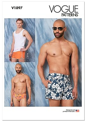 Vogue Patterns V1897XM Men/BOY Sportswear XM (S-M-L)