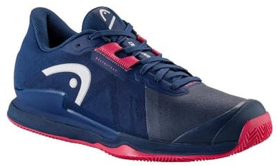 HEAD Sprint Pro 3.5 Clay Women Tennisschuh, dunkelblau/Azalea