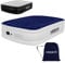 Arebos Aufblasbare Matratze Luftbett Selbstaufblasend Gästebett mit integrierter elektrischer Pumpe Luftmatratze für Camping/Heimgebrauch für 2 Personen 203×152,5×51 cm inkl.Tragetasche & Reperaturset