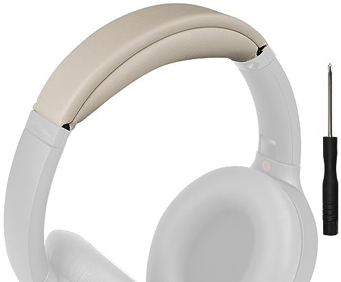 SOULWIT Replacement Headband Pad Kit for Sony WH-1000XM4 (WH1000XM4) Headphones, Easy DIY Installation (Silver)