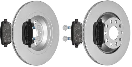 F.BECKER_LINE BREMSSCHEIBEN Ø310MM + BREMSBELÄGE HINTEN FÜR VW PASSAT B7 CC B6