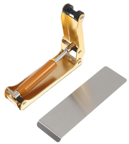Klavierwerkzeug mit Metallpuffer für Sanftes Schließen der Abdeckung | Leicht, Kompakt und Verstaubar, aus Metall und Abs Harz, Goldfarben, für Piano und Tastatur