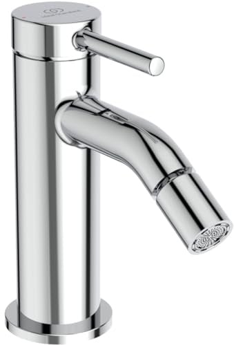 Ideal Standard Ceraline Nuovo rubinetto bidet senza scarico – Rubinetto monocomando a risparmio idrico cromato