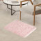 JingZhouYang Teppiche Gegend 40x60CM, Nette Dicke weiche Teppich, Shag Flauschige Plüsch Teppiche Dekor für Kinderzimmer, Schlafzimmer, Wohnzimmer, Badezimmer(Rosa)