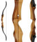 Drake Alabaster Junior Recurvebogen für Kinder und Jugendliche, 3-teilig, 6-10 und 8-14 Jahre, Fiberglas-Wurfarme, Echtholz-Mittelstück, Jugendbogen, Kinderbogen (8-14 Jahre / 14 lbs, Rechte Hand)