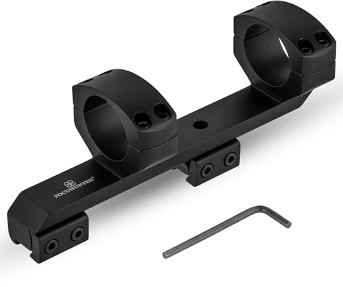 FOCUHUNTER Monokular-Teleskop-Halterungsringe, 30 mm, 20 MOA, 3,9 cm, hohes Profil, freitragender Teleskop, einteiliger Ringhalterungsadapter für 11 mm Schwalbenschwanz-Doppelringe im Freien