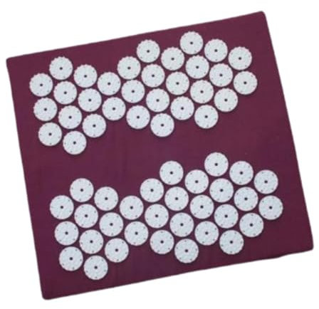 Colcolo Tapis de massage des pieds, relaxation par acupression, tapis de réflexologie, tapis d'acupuncture pour massage des talons et des pieds, chemin de, Violet