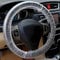 Wogomz 100 Stück Einweg-Lenkradabdeckung, Kunststoff, transparent, Auto-Lenkradabdeckungen mit elastischen Zierleisten, Universal-Lenkradschutz, Innen-Autozubehör