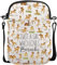Hirsch-Crossbody-Tasche mit Reißverschluss, für Film-Fans, Geschenk (Hirsch), Reh
