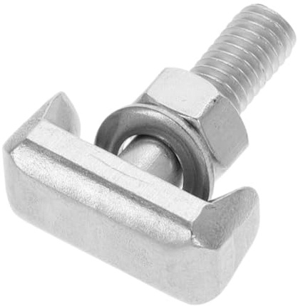 Healifty T-Shaped Battery Terminal Bolt Stainless Steel Fixing Screw Car Battery Cable Extender Replacement Accessory for Car Suv