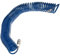 Druckluftschlauch SP-PE 10 m, Flexibler Spiralschlauch 5/8 mm, Luftschlauch PE, max. Druck 10 Bar, mit Knickschutz und Schnellkupplung, für Garage und Werkstatt