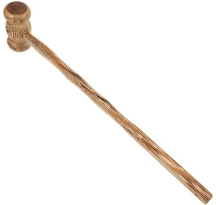 Veemoon Holz Massagehammer Rückenmassagegerät Hand-rückenmassagegerät Klopfmassagegerät Für Nacken Schulter Beine Füße Rücken Tragbares Massagegerät Manuelle Massagegerät Massagesalons