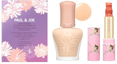 PAUL & JOE Kit Base de Maquillage Hydratante 01 (Avec Stick Lèvres & Joues)
