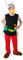 Chaks C4193XL Asterix Kostüm Set, Herren, Mehrfarbig, XL