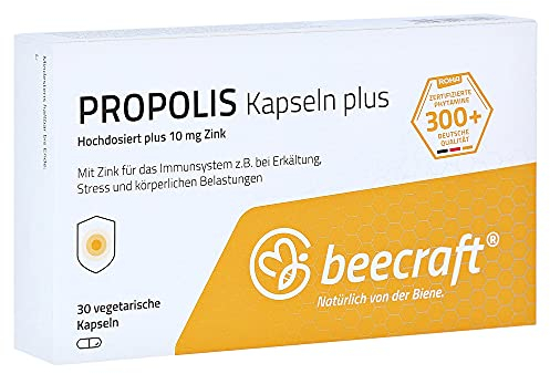 BEECRAFT Propolis Kapseln Plus 30 Stück