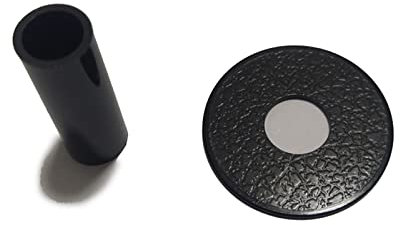 TX GIRL 1 Set Solide Couleur Et Protection De l'arbre Housses Set for Sanwa Denshi JLF Série Sanwa JLF-TP-8YT Joysticks (Color : Black)
