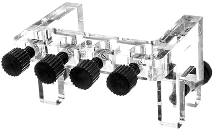 perfk Acryl-Vorrichtungshalter, weicher Schlauch, Vorrichtungshalter, Dosierpumpe, robuste Multifunktions-Titrationspumpe, Schlauchhalter für Filtertank