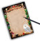 TinyTami Zauberhafter Weihnachts Notizblock, 15 x 21 cm, Hexen, Hedwig, weisse Eule, A5, blanko, 50 Blatt