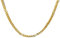 Satfale Jewellers 22 Karat reines feines Gelbgold, zertifiziertes gestempeltes Gelbgold, Figaro-Design-Kette, Gelbgold, Kein Edelstein