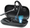 MANKIW Auricular Bluetooth V5.3 Manos Libres con Doble Micrófono Cancelación, 70hrs Talk Auriculares Inalambricos Bluetooth con Pantalla LED, IPX7, para Conducir/Neg