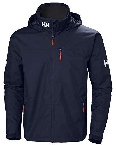 Helly Hansen Herren Crew Hooded Jacke, Marineblau, M
