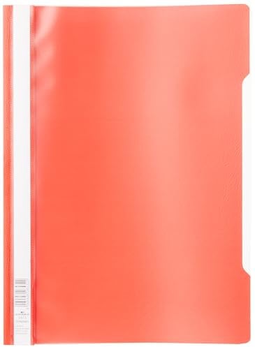 Durable Sichthefter (A4 Standard, PP) 25er Packung rot, 252303