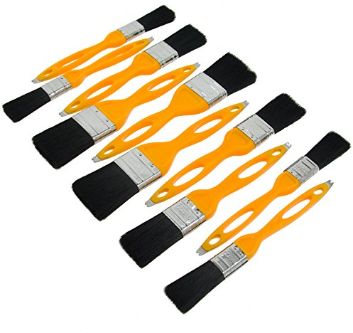 Coral 31459 Hybrid 10 Paint Brush Set with Built-in Paint Can Opener for an Impressive Finish with Walls & Ceilings