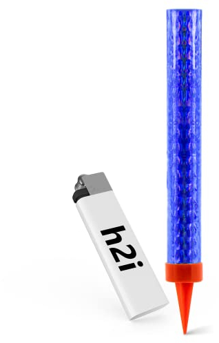 h2i 360 Stück je 60 Sek XXS Pack Eissterne Eisfontäne Sprühkerze für Verlobung-Hochzeit-Geburtstag Jugend-Party-Tisch-Feuerwerk Deko für Kuchen Torten Flaschen