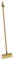 JVL 20-306 - Escoba de bambú para Interiores, Natural, 128 cm