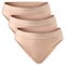 DANISH ENDURANCE Damen Panties aus Viskose 3 Pack (Nude Beige, Medium/Large)